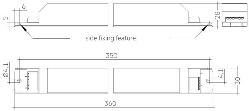 LED DALI napajanje 100W, 200-850mA image 1