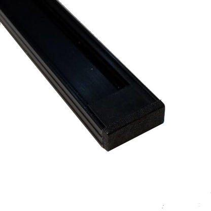 MX-SO02B nadgradni crni plitki aluminijski profil image 3