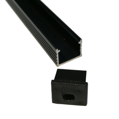 MX-SO04B nadgradni crni duboki aluminijski profil image 5