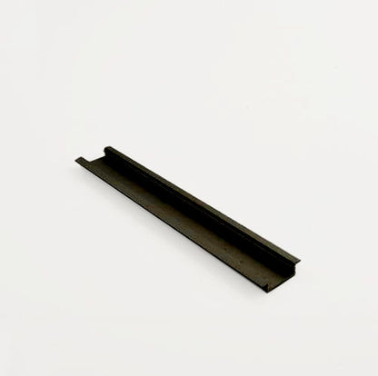 MX-SO03B ugradni crni plitki aluminijski profil image 0