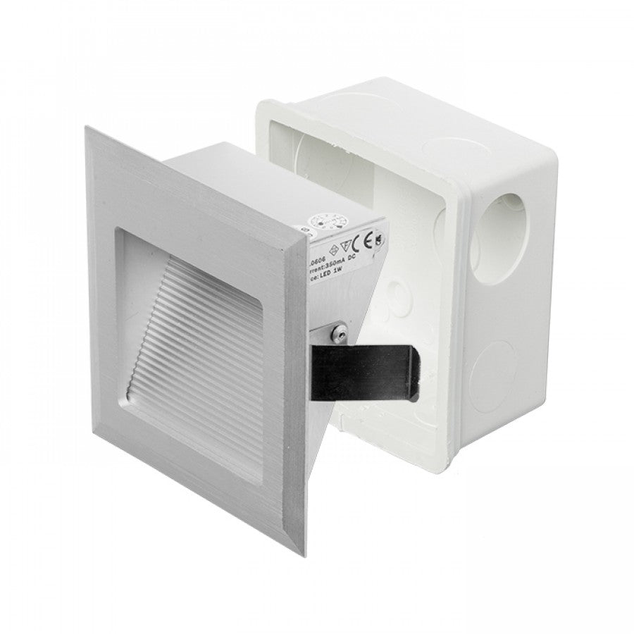 R10606 INTRO M zidna svjetiljka, brušeni aluminij image 3