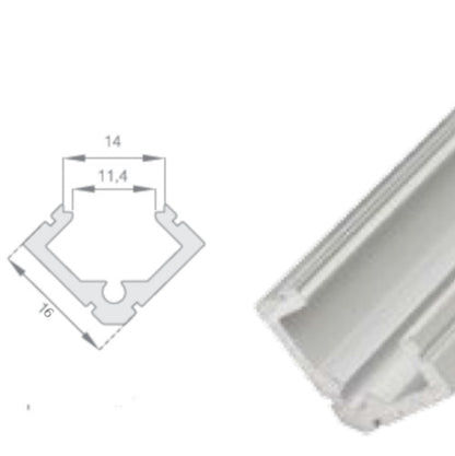 MX-SO07N kutni srebrni aluminijski profil image 8