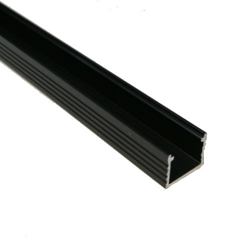 MX-SO04B nadgradni crni duboki aluminijski profil image 0