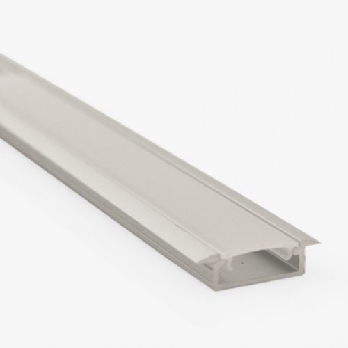 MX-SO03 ugradni srebrni plitki aluminijski profil image 0