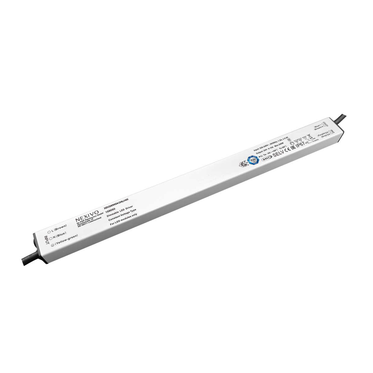Dimmabilno DALI napajanje za LED trake u IP67 zaštiti - 240W