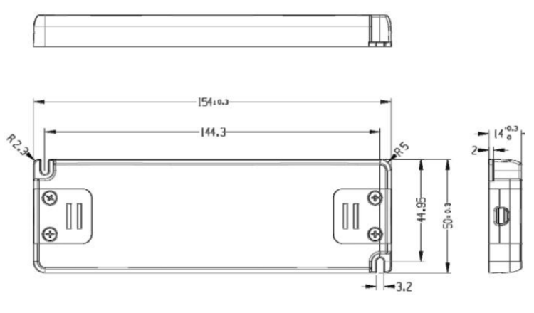 Napajanje za LED trake 30W, 24V, IP20 - SLIM