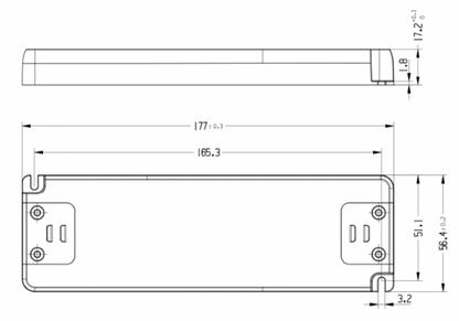 Napajanje za LED trake 75W, 24V, IP20 - SLIM