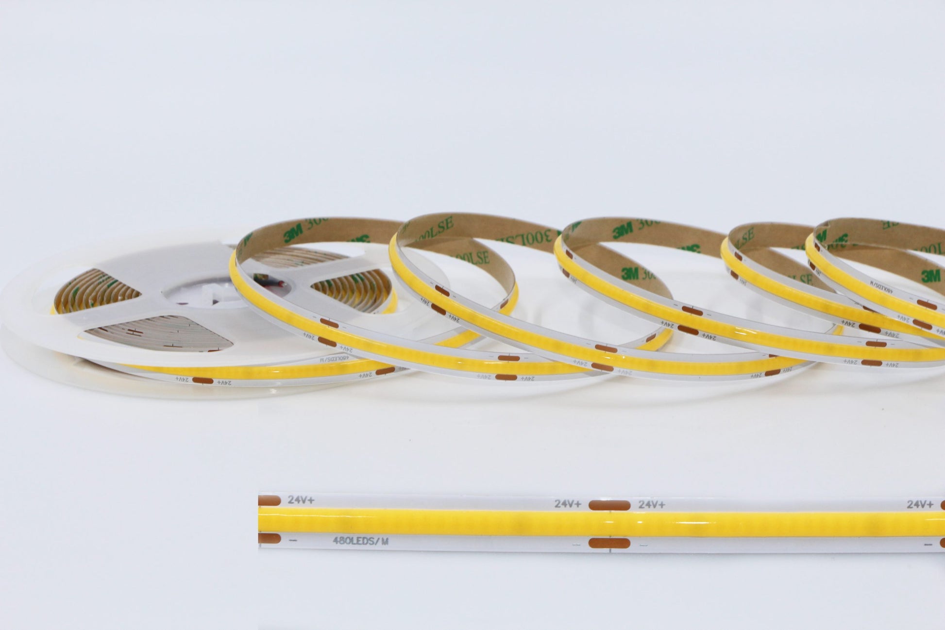 COB LED traka snage 11W/m, 24V, 3000K, IP20 image 0