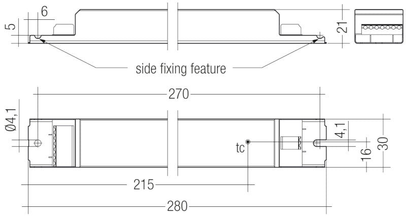 LED DALI napajanje 50W, 100-400mA image 1